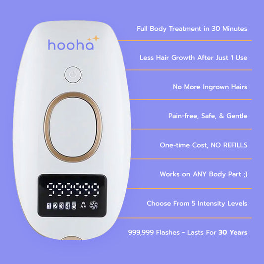 Hooha Cooling Aloe Gel — post-IPL skin soother with aloe and hyaluronic acid